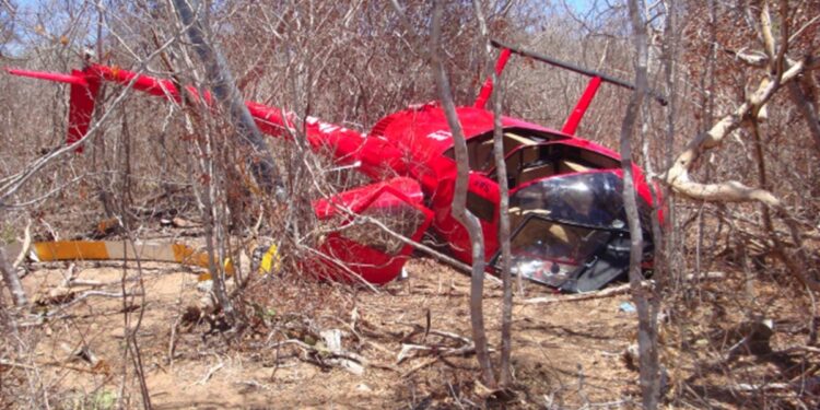 Helicóptero que caiu e matou piloto em SC sofreu queda anterior na Bahia em 2012, revela relatório
