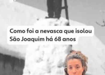 Isolada pelo gelo e comida jogada por aviões: como foi a nevasca que isolou cidade na Serra de SC